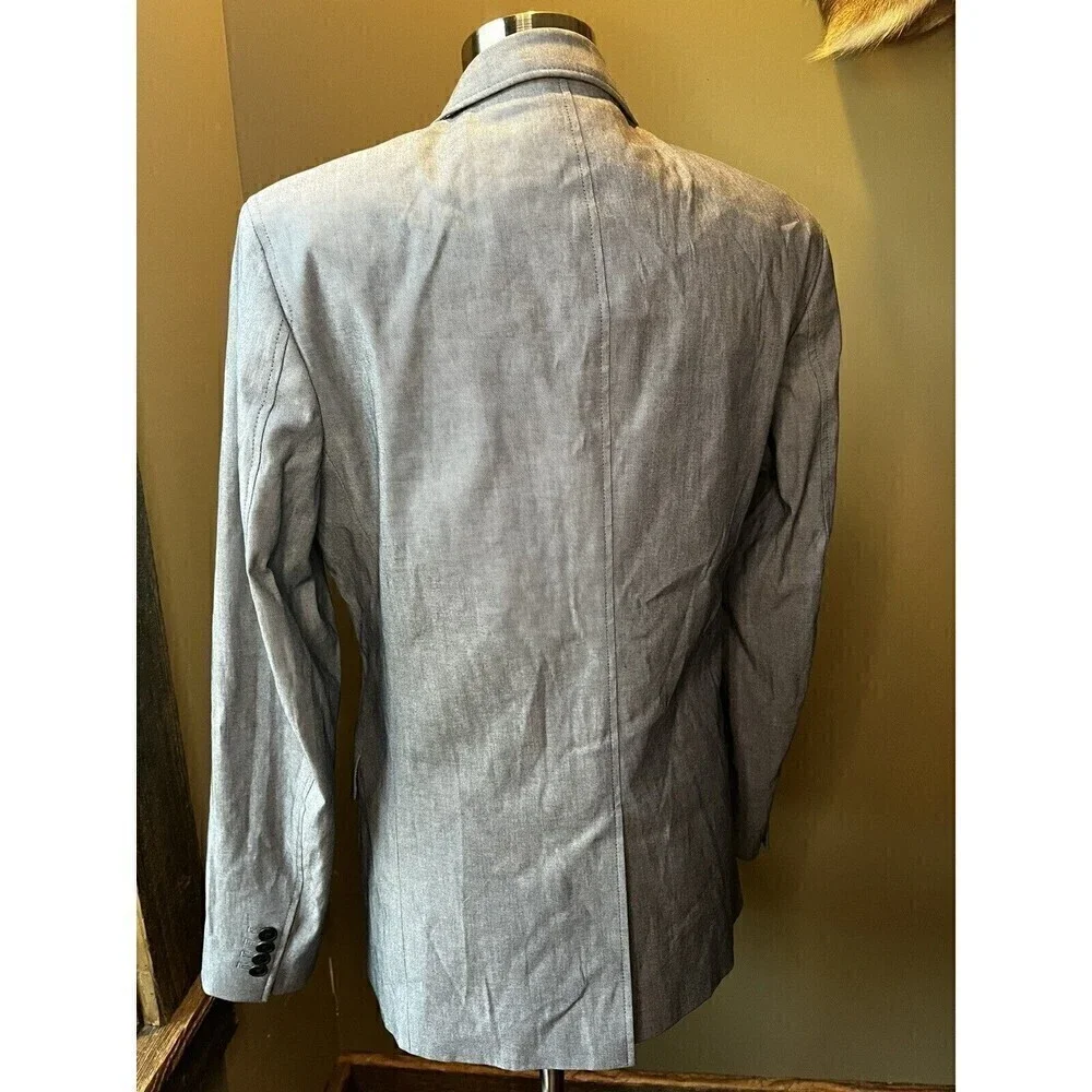 Banana Republic Mens Tailored Fit Slim Stretch Suit/Sport Coat Sz 40R